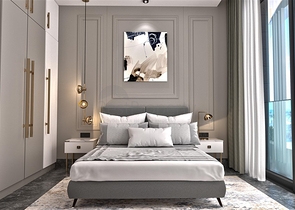 Dreizimmerwohnung in einer im Bau befindlichen Wohnanlage in der exklusiven Gegend von Kargicak