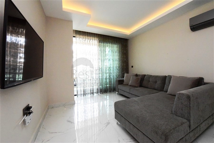 1+1 Wohnung im Stadtteil Mahmutlar 300 m vom Meer entfernt