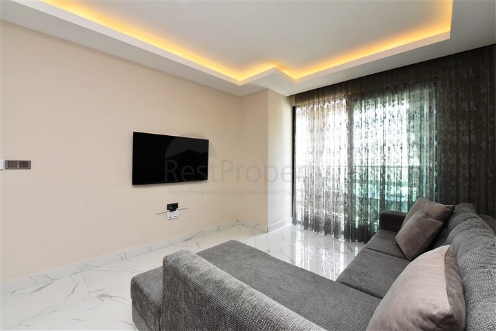 1+1 Wohnung im Stadtteil Mahmutlar 300 m vom Meer entfernt