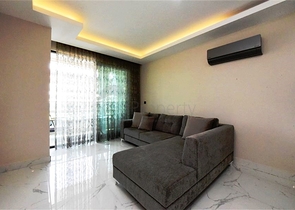 1+1 Wohnung im Stadtteil Mahmutlar 300 m vom Meer entfernt