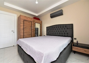 1+1 Wohnung im Stadtteil Mahmutlar 300 m vom Meer entfernt