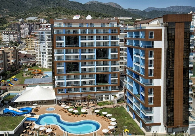 Geräumige 1+1-Wohnung in der zentralen Gegend von Alanya - Dschikcilli