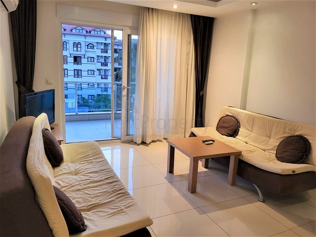 Geräumige 1+1-Wohnung in der zentralen Gegend von Alanya - Dschikcilli