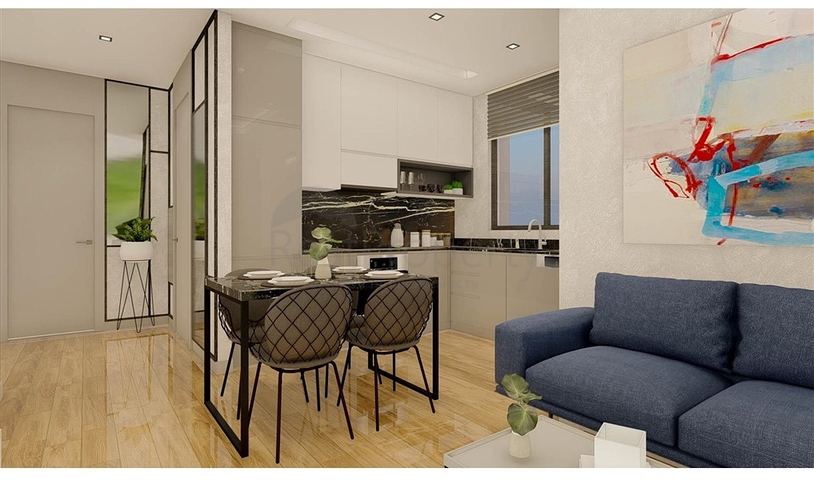 1+1 Wohnung in der malerischen Gegend von Kargicak