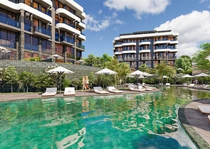 1+1 Wohnung in der malerischen Gegend von Kargicak