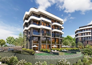 1+1 Wohnung in der malerischen Gegend von Kargicak