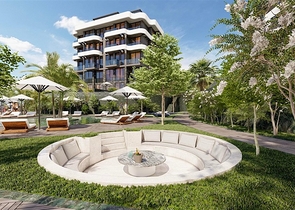 1+1 Wohnung in der malerischen Gegend von Kargicak