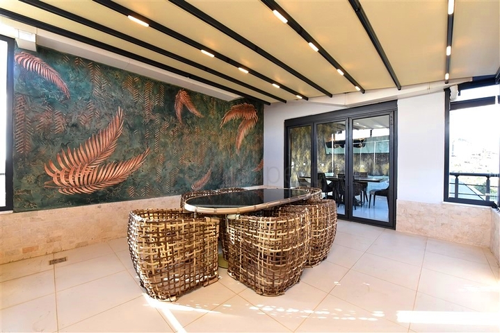 Dreizimmerwohnung mit Designermöbeln im Stadtteil Kestel