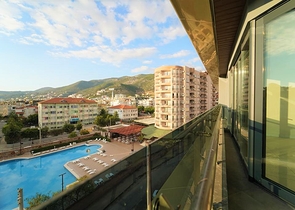 1+1 in einem Luxus-Komplex in der Nähe des Kleopatra-Strandes