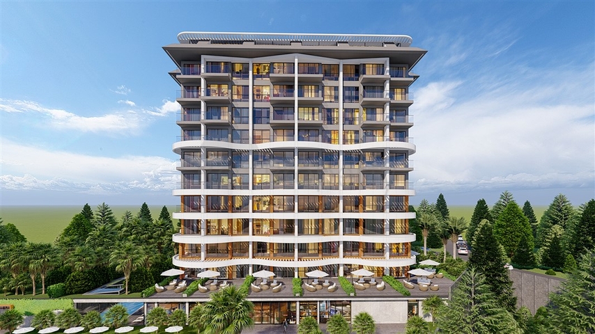 Komfortabler Familienkomplex im Stadtteil Demirtas