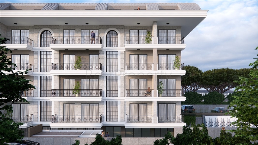 Ein neuer Komplex in einer wohnfreundlichen Gegend von Oba