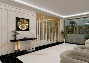 1+1 Apartment im Zentrum von Alanya, nur wenige Gehminuten vom Kleopatra-Strand entfernt