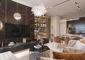 1+1 Apartment im Zentrum von Alanya, nur wenige Gehminuten vom Kleopatra-Strand entfernt