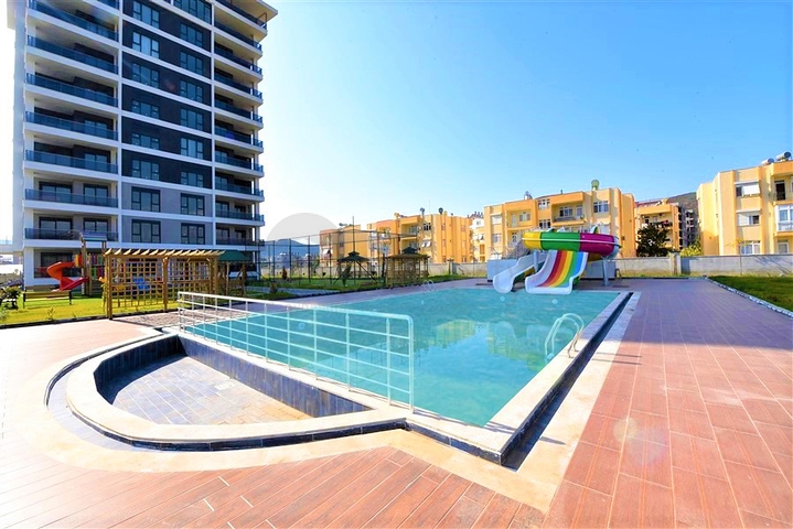 Wohnungen in einem neuen Haus in Gazipasa