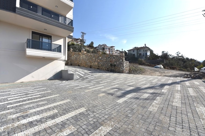 3+1 Penthouse in Gazipaşa mit Meerblick