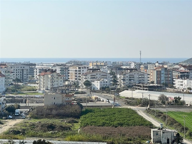 3+1 Penthouse in Gazipaşa mit Meerblick