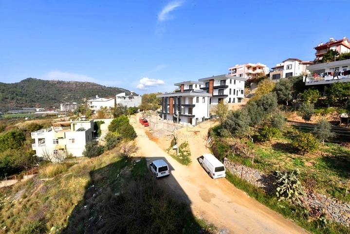 3+1 Penthouse in Gazipaşa mit Meerblick