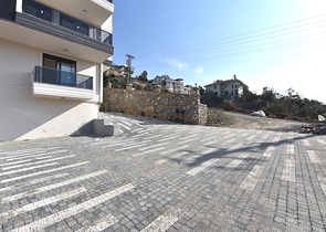 3+1 Penthouse in Gazipaşa mit Meerblick