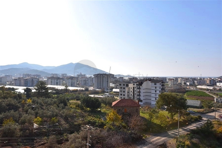 2+1 Penthouse mit Bergblick in Gazipaşa