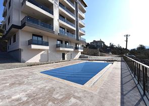 2+1 Penthouse mit Bergblick in Gazipaşa