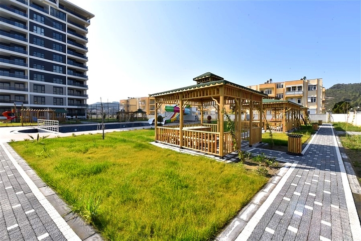 3+1 Apartment mit separater Küche in Gazipaşa