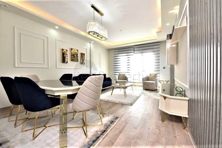 3+1 Apartment mit separater Küche in Gazipaşa