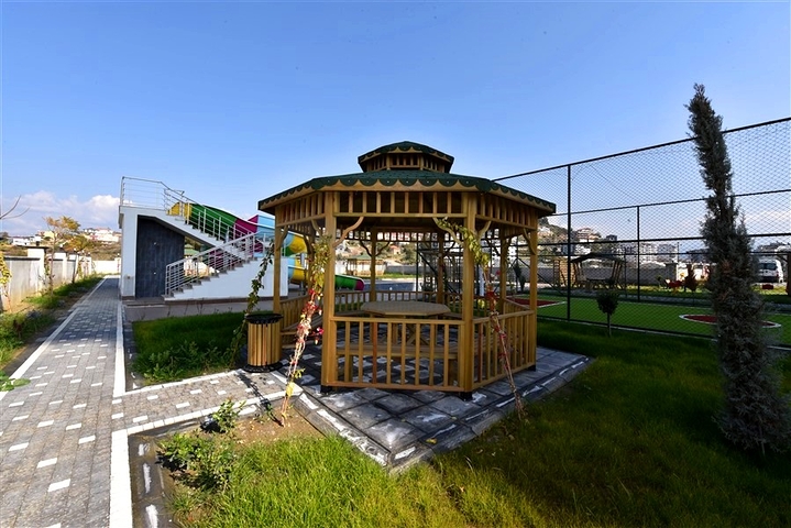 3+1 Apartment mit separater Küche in Gazipaşa