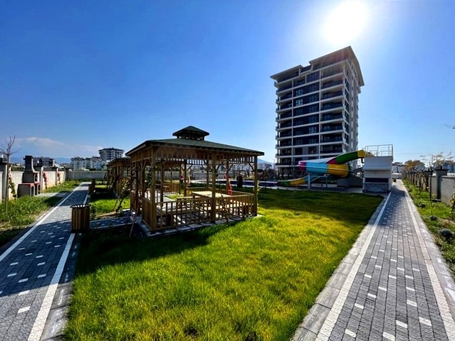 3+1 Apartment mit separater Küche in Gazipaşa