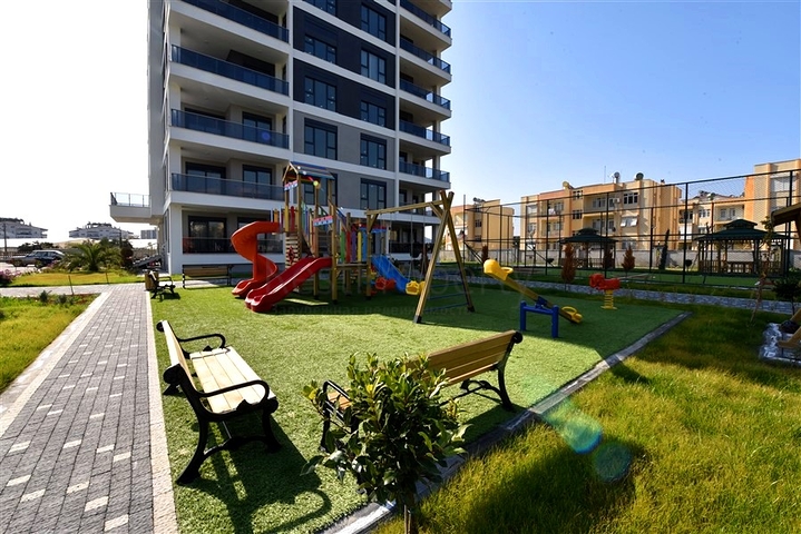 3+1 Apartment mit separater Küche in Gazipaşa