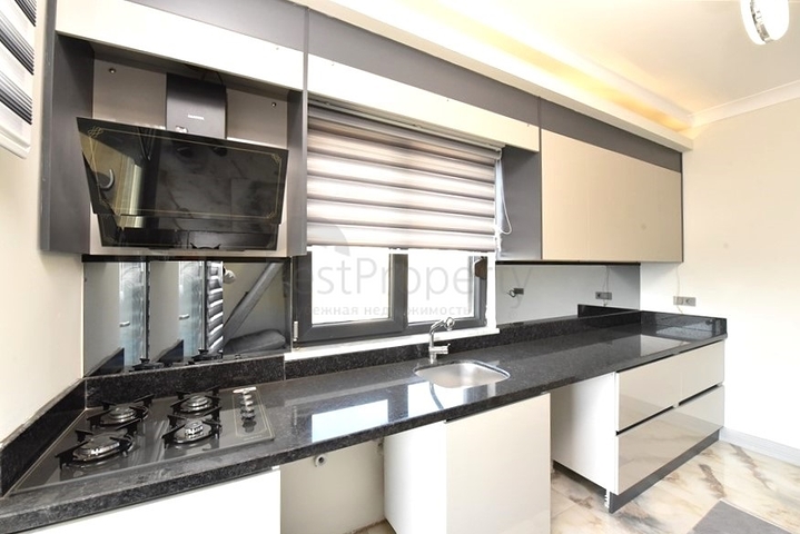 3+1 Apartment mit separater Küche in Gazipaşa