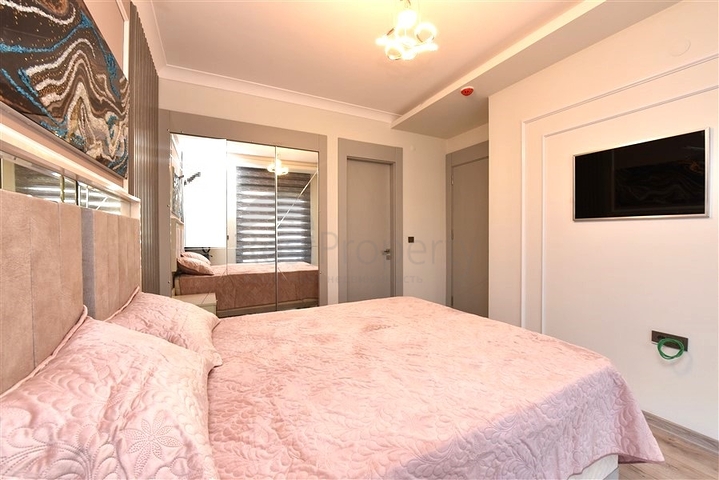 3+1 Apartment mit separater Küche in Gazipaşa