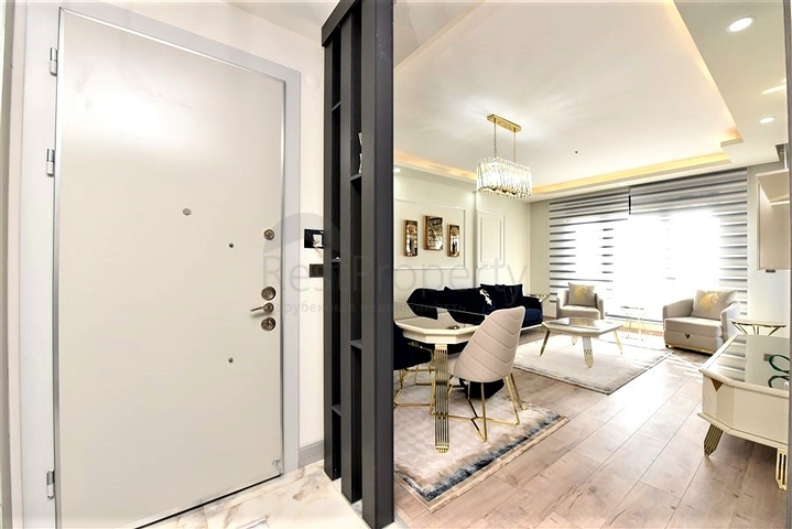 3+1 Apartment mit separater Küche in Gazipaşa