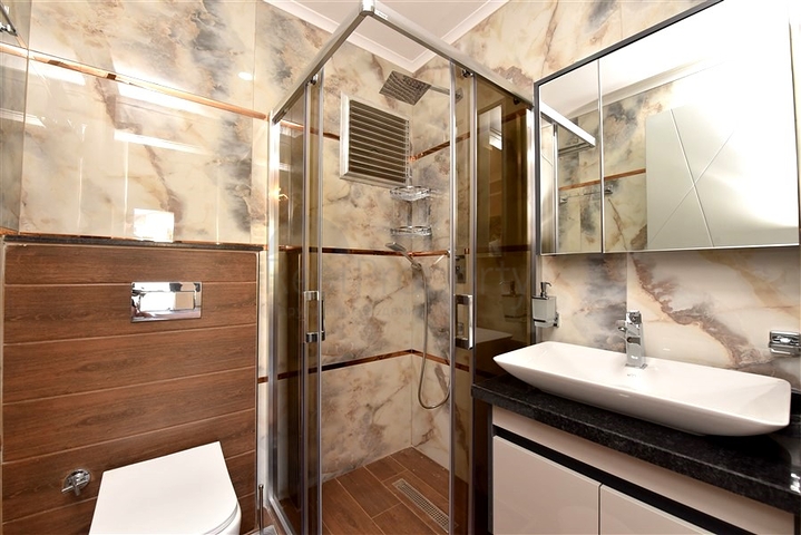 3+1 Apartment mit separater Küche in Gazipaşa