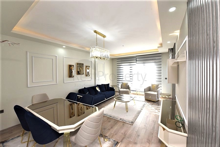 3+1 Apartment mit separater Küche in Gazipaşa