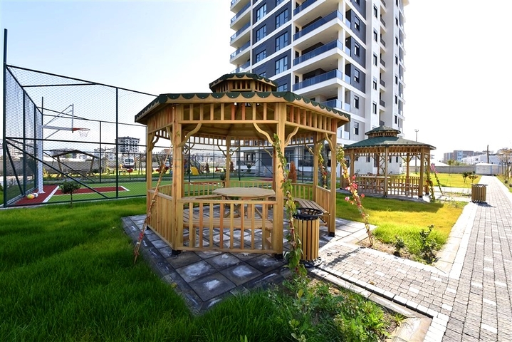 3+1 Apartment mit separater Küche in Gazipaşa