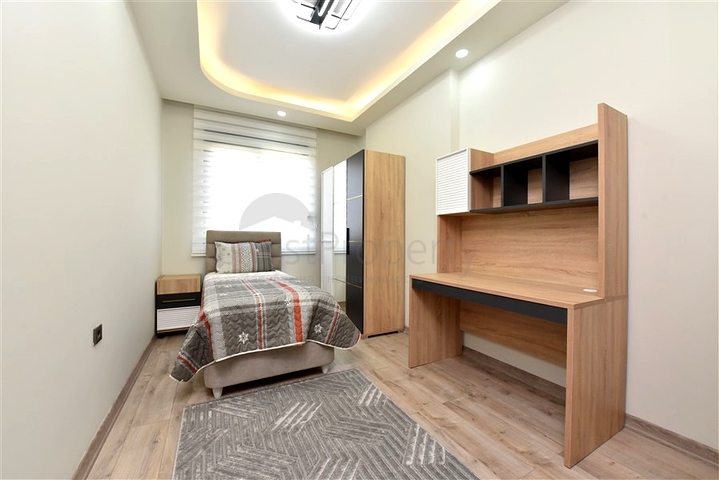 3+1 Apartment mit separater Küche in Gazipaşa