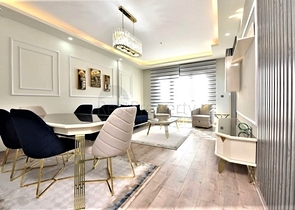 3+1 Apartment mit separater Küche in Gazipaşa