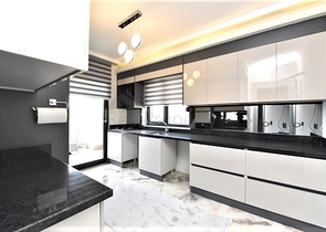 3+1 Apartment mit separater Küche in Gazipaşa