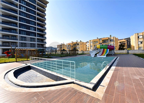 3+1 Apartment mit separater Küche in Gazipaşa