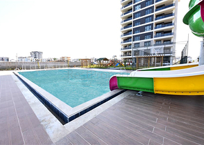 3+1 Apartment mit separater Küche in Gazipaşa