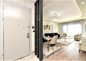 3+1 Apartment mit separater Küche in Gazipaşa