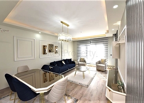 3+1 Apartment mit separater Küche in Gazipaşa