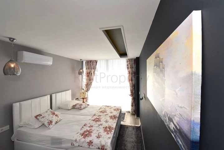 Schicke möblierte Villa mit 5+1 Grundriss im Zentrum von Alanya