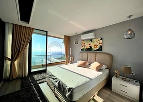 Schicke möblierte Villa mit 5+1 Grundriss im Zentrum von Alanya