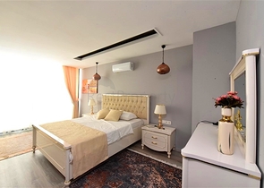 Schicke möblierte Villa mit 5+1 Grundriss im Zentrum von Alanya