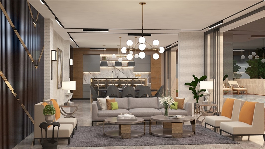 2+1 Wohnung im Baukomplex