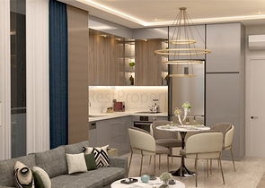 2+1 Wohnung im Baukomplex