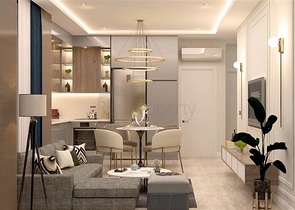 2+1 Wohnung im Baukomplex