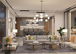 2+1 Wohnung im Baukomplex