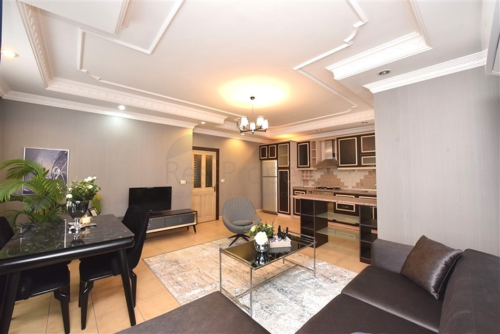 Wohnung mit 2+1 Grundriss, 400 m vom Kleopatra-Strand entfernt